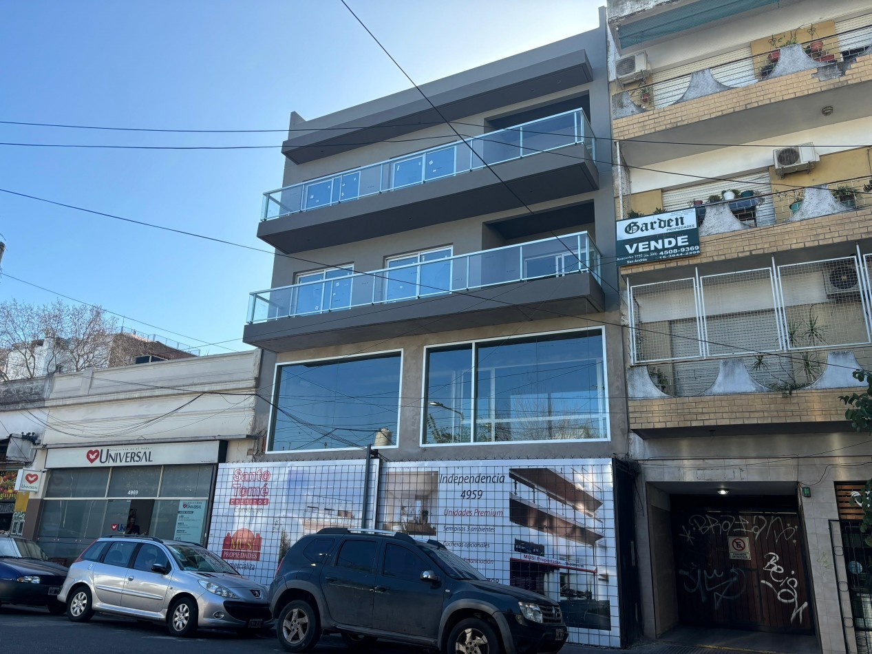 Departamento 3 ambientes a estrenar con cochera- Villa Ballester CON FINANCIACION