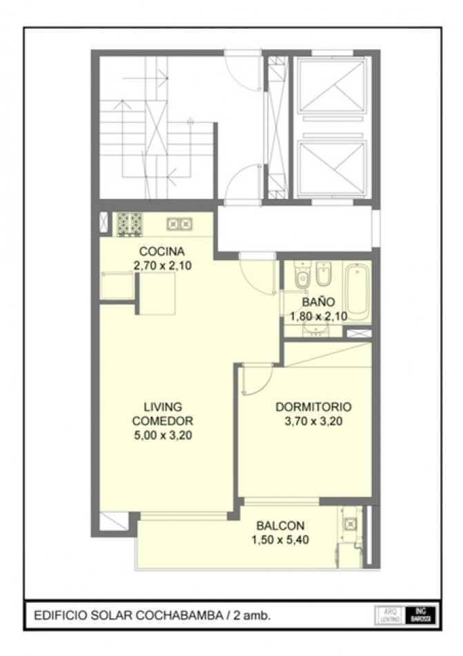 DEPARTAMENTO  2 AMBIENTES DE CATEGORIA A ESTRENAR EN ALQUILER